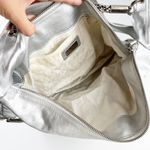 Furla  Shoulder Bag Purse Metallic Silver Photo 4