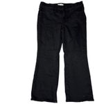 Madewell  Jeans Black Mid Rise Kick Out Flare Denim Stretch Size 31 petite Short Photo 15