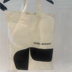 Isabel Marant  Graphic White and Black Tote Photo 1