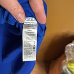 ABS Allen Schwartz  Women's Sleeveless T-Shirt Dress Royal Blue Size Small Photo 3