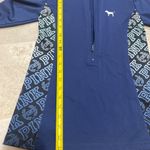 PINK - Victoria's Secret Victoria Secret Pink Ultimate Jacket Size XS Half Zip Pullover Navy Blue Photo 5