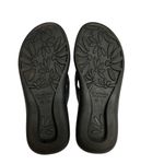 Okabashi Maui Women's Flip Flops Sandals Black Size M Comfort Made in USA Photo 8