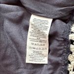 Free People  Crochet Trim Baseball Bomber Jacket Size M Photo 8