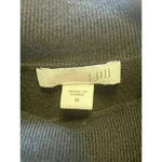 J.Jill Turtleneck Dress Womens Size Medium Black Long Sleeve Stretch Pullover Photo 3