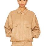 LIONESS Palm Desert Bomber Chocolate Photo 0