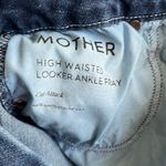 MOTHER Denim  High Waisted Looker Ankle Fray Cat Attack Jeans Photo 11