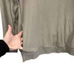 Tommy John Women's Ribbed Lounge Top Long Sleeve Relaxed Fit Pullover 2XL Tan Size XXL Photo 2