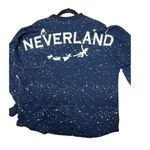 Disney Rare  Spirit Jersey Neverland Peter Pan Blue Size Large Photo 6