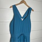 Athleta  Blue Athletic Active Casual Dress Pockets Drawstring Waist Photo 6