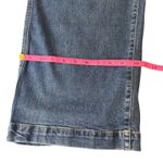 Gap Denim High Rise Wide Leg Cropped Jeans Women's Size 12/31 Dark Wash Photo 4
