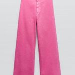 ZARA Pink Jeans Photo 0