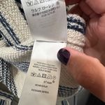 Ralph Lauren Polo  Cream and Navy Knit Poncho Women’s Size XS Photo 6