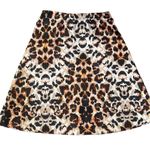 ECI New York Women's Animal Print A-Line Knee Length Skirt Size S Photo 7