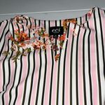 ECI HOST PICK - NWOT Floral Stripe Dress with Bell Sleeves Photo 3