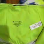Athleta  Vibrant Yellow and Blue Leggings Photo 7