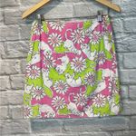 Lilly Pulitzer  White Label Vintage Cotton Cat & Sun Print Size 4 Photo 0