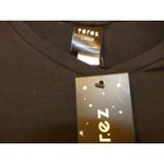 Terez ✨NEW  Bliss Women's Short Sleeve Tee Size L‎ Black NWT $85.00 Photo 3