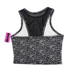 Madden Girl Material Girl Active Noir Spacedye Print Athletic Crop Racerback Tank To… Photo 2