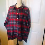 Peach Love California  long‎ sleeve flannel jacket shacket pockets. Size small Photo 3