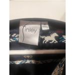 Finley Taos in Navy Blue Western Horse Embroidered Belted Shirt Dress M Size M Photo 7