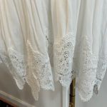 VICI  White Lace Boho Mini Dress JFT582 Long Sleeve Romantic Cottagecore Small Photo 7