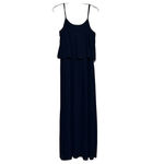 Rue 21  Women's Blue Pleated Adjustable Spaghetti Strap Long Summer Dress‎ Size L Photo 1