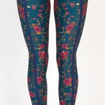 Ultracor ‎ Silk Bloom Floral Print Leggings Size Extra Small Photo 0