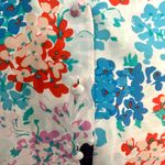 Annie Griffin Colorful Floral Sleeveless Silk Blouse Top Photo 4