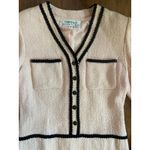 Chetta B Vintage 80's . Baby Pink Dress OLD MONEY Coco CH*N*L Office RETRO GLAM 6 Photo 7