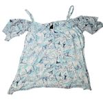 Torrid  Disney Cinderella Cold Shoulder Blouse Size: 5 Photo 1