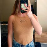 Altar'd State Altar’d State Brown Crop Top Photo 0