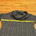 Daisy Fuentes  Cowl Neck Gray Knit Chunky Pullover Sweater Plus Size 2X Photo 3