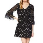 Lilly Pulitzer Caroline Silk Tunic Dress Black Gold Photo 13