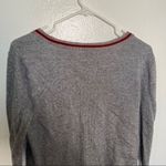 Melrose and Market Cardigan Sweater Gray Stripe Photo 6