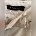 Ann Taylor Women's  Loft Beige Marisa Trouser Size 2 Petite Flare Leg Work Career Photo 6