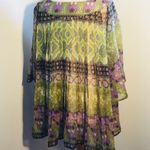 Grace Elements  blouse floral vibrant boho size XL Photo 5