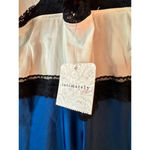Intimately Free People night gown full length w/lace L satin feel sexy feminine Blue Size L Photo 4