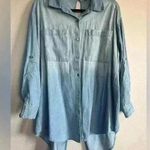 L.I.F.E. Love Is For Eternity Blouse Blue Photo 2