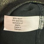 Lane Bryant Women’s Plus Metallic Green Smocked Cuff LS Top Blouse NWT 18/20 Photo 4