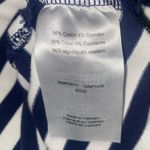 Motherhood Maternity Blue and White Striped Off Photo 3