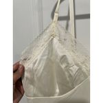 Vanity Fair Vintage 80s Nylon Full Slip Gown Lace Bodice Cream Sz 38 NWT Photo 1