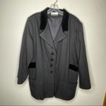Vintage‎ Diana Marco Coat Black Size XL Photo 2