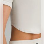 Lululemon ribbed crop tee Photo 2