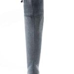 Zigi Soho Brock Gray Over the Knee Boots 4 Inch Heel & Size 8.5 Photo 3