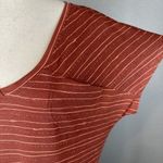 Title Nine Hiolani T-Shirt Dress Size Small Mizikuru Print Short Sleeve Pockets Photo 1