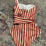 Vince Camuto New. stripe swimsuit. MSRP $139. Size 6 Photo 13