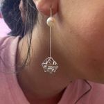 Fashion jewellery foschini woman earring Silver Photo 2