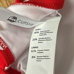 Cupshe NWT  women’s red sweetheart bikini set Photo 7