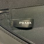 Prada  Beauty Pink Triangle Cosmetic Case 9"x7"x7" New Photo 5