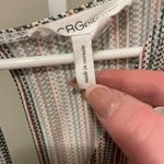 BCBGeneration Striped V-Neck Romper Women Medium Bohemian Prep Casual Festival Photo 3